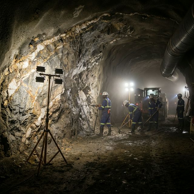 Underground gold mine — GPKL Kanungu operation